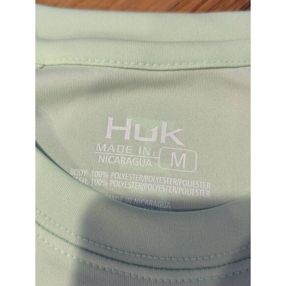 HUK Men's Pursuit Vented Long Sleeve Fishing Shirt (+30 UPF) NWT - Picture 10 of 13